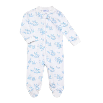 Toile - Zipper Footie -