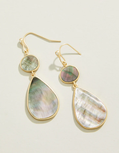 SPT E Batina Earrings Grey MoP