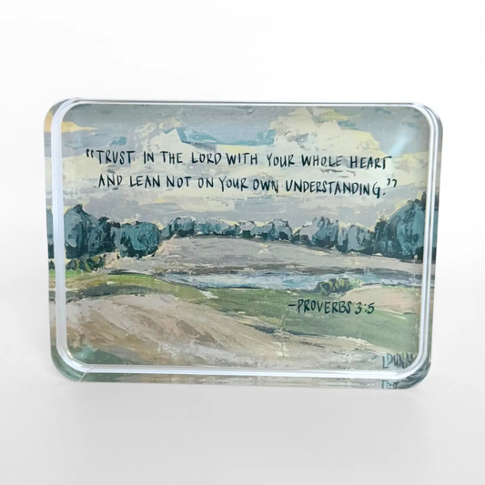 Proverbs 3:5 Scripture Block