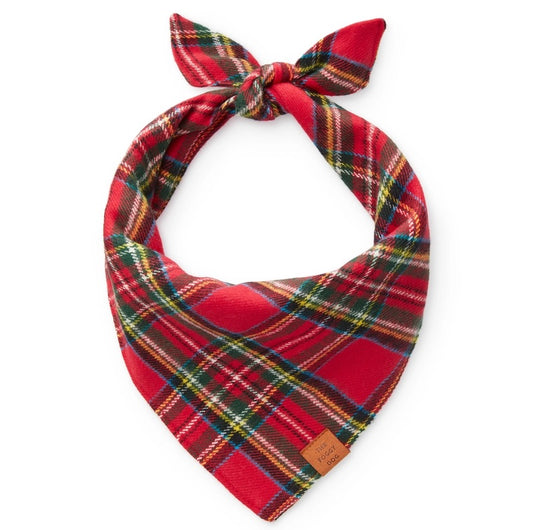 Pet Bandana - Tartan Plaid Flannel -