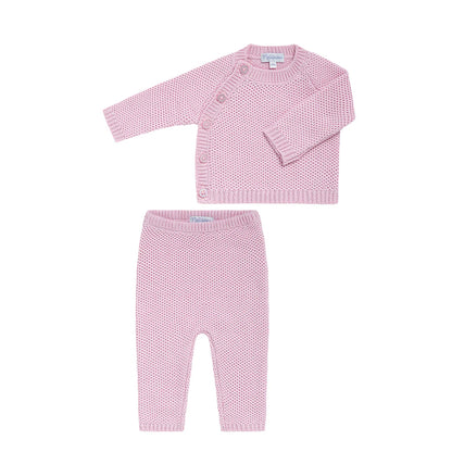 Honeycomb Knit - Two Piece Set -