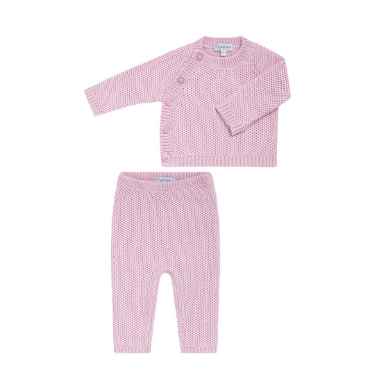 Honeycomb Knit - Two Piece Set -