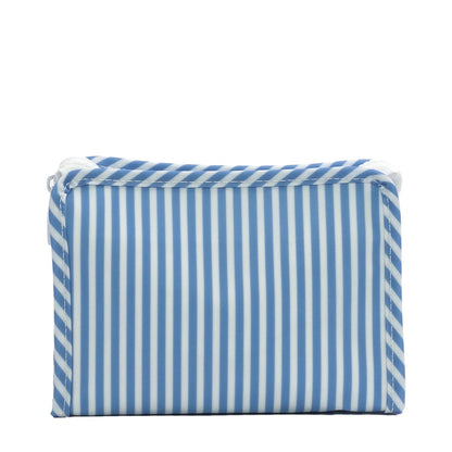 Roadie - Small Zip Pouch - Pimlico Stripe - Chambray