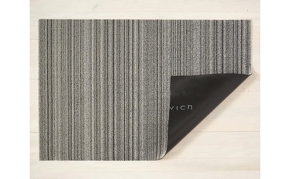 Skinny Stripe Shag Mat - Utility 24x36 - Birch