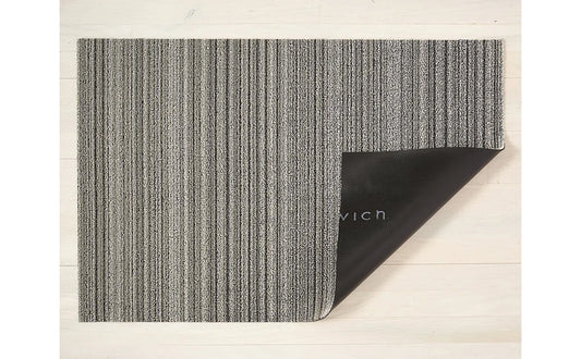 Skinny Stripe Shag Mat - Utility 24x36 - Birch