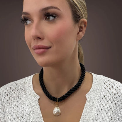 DMD N Bardot Baroque Pearl Necklace