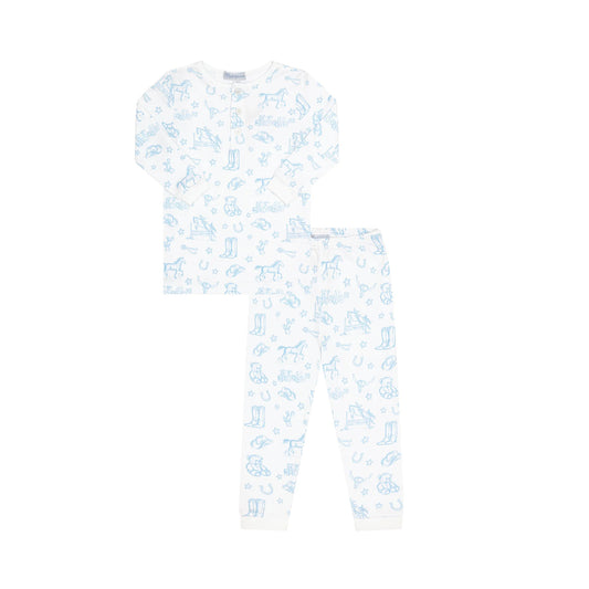 Lone Star Toile - Two Piece Pajamas