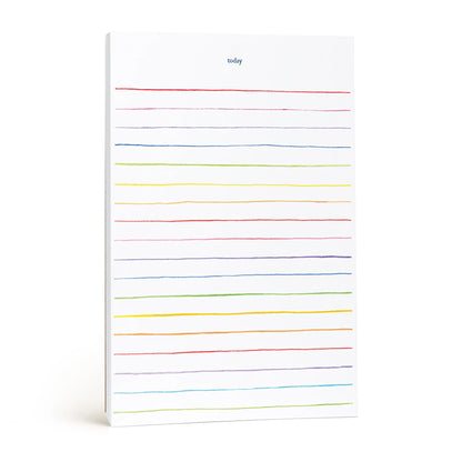 Notepad - Multi Stripes Lined To Do