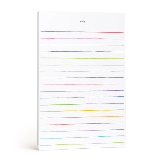 Notepad - Multi Stripes Lined To Do