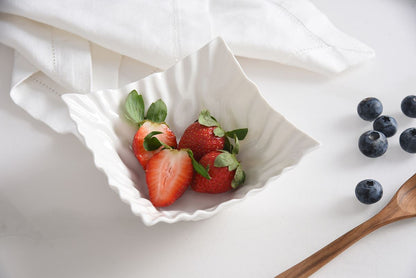 Mascali Bianca - Square Snack Bowl