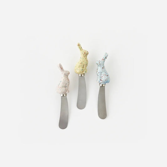 Speckled Glazed Bunny Spreader