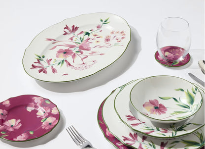 Florenza - Malva - Oval Platter 14.5"