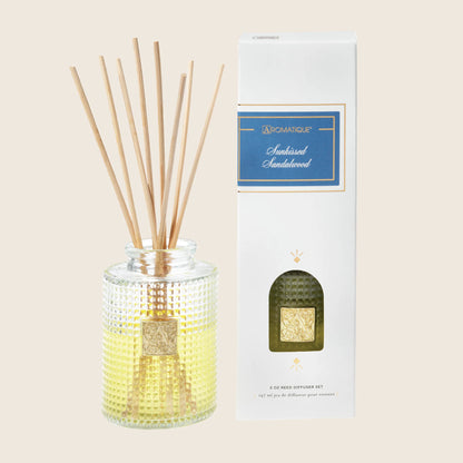Sunkissed Sandalwood - Reed Diffuser Set 4 oz