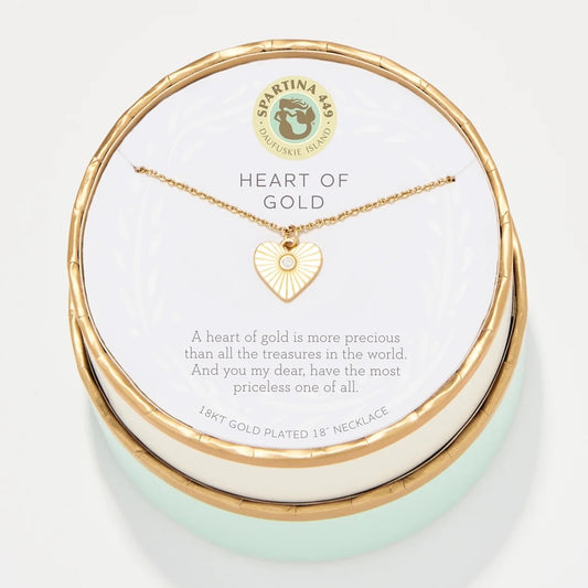 Sea La Vie - Heart of Gold Necklace