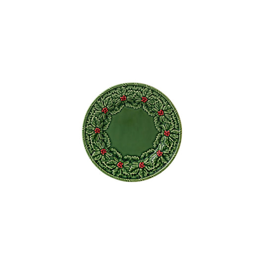 VIA Dessert Plate - Holly 9" - Green