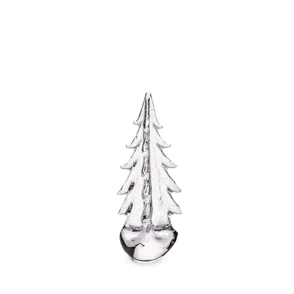 Simon Pearce Glass Evergreen Tree - Crackle Collection -