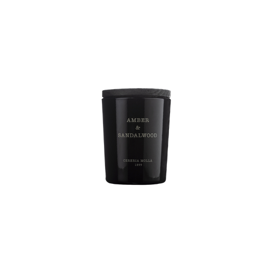 CRM Amber & Sandalwood - Black Mini Candle 2.6 oz