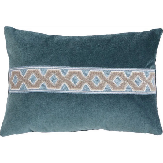 LFD Serena Lumbar Pillow W/Spa Trim - Bali
