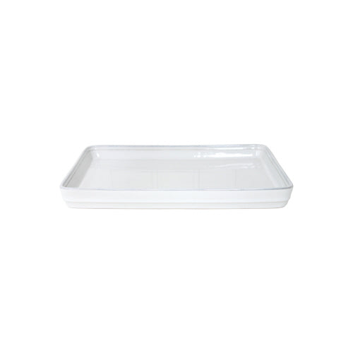 Friso - White - Rectangle Tray 12" (Retired)