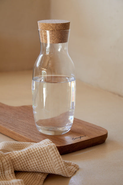 Alegra - Carafe with Cork Stopper 34oz