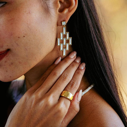 Cleopatra - Ring Band in Gold