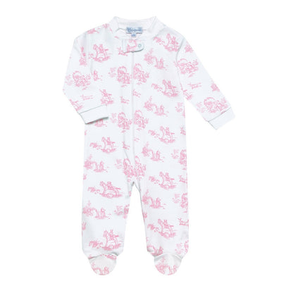 Toile - Zipper Footie -