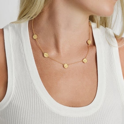Butterfly - Coin Station Necklace
