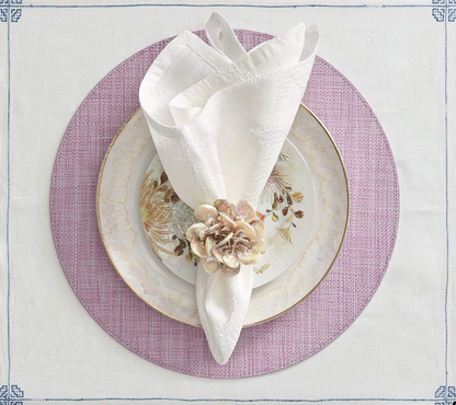KSB Portofino Round Placemat - Lilac 15" (Retired)