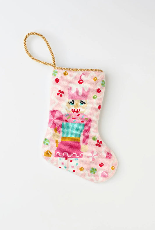 Bauble Stocking - Sugary Sweet Nutcracker in Pink