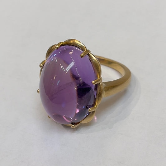 EFJ R - Margot in Amethyst, 18ktYG, 19.26ct - 7