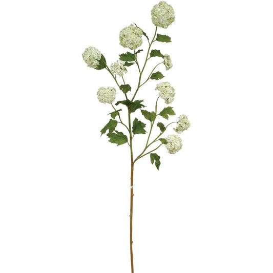 WWF Snowball Multi Blooms - White 59"
