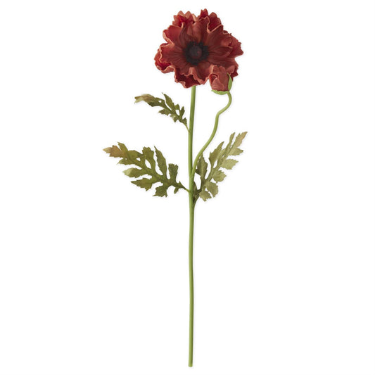 Orange Real Touch Poppy - 25.5"