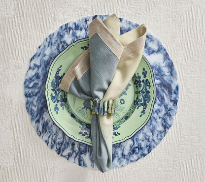 KSB Radiant Napkin Ring in Midnight