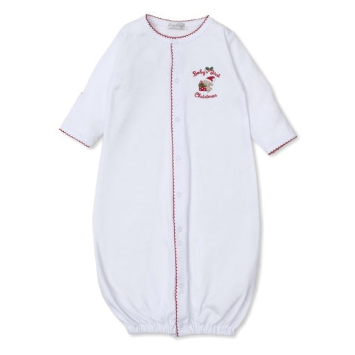 KSY Baby's First Christmas Convertible Gown