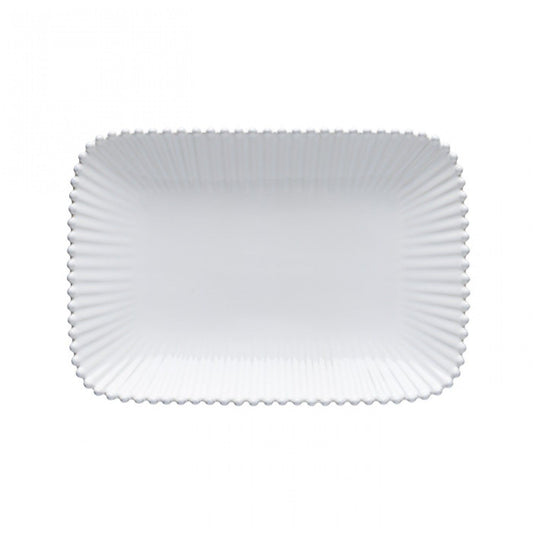Pearl - White - Medium Rectangle Platter 12"