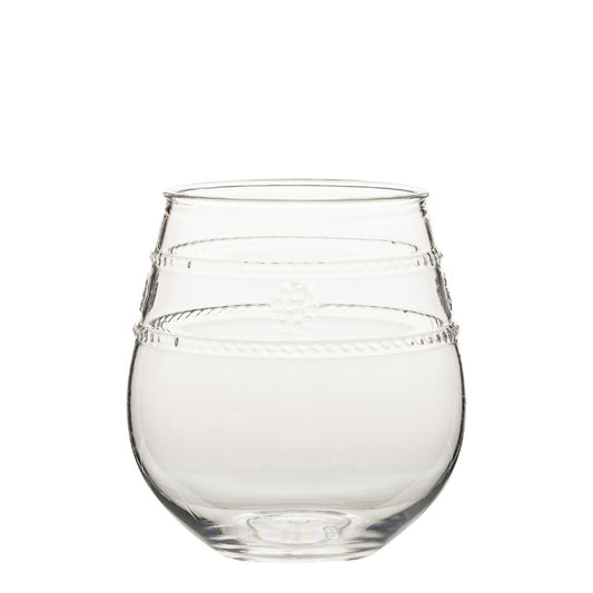 JLK Isabella - Acrylic - Clear - Stemless Wine Glass 12oz