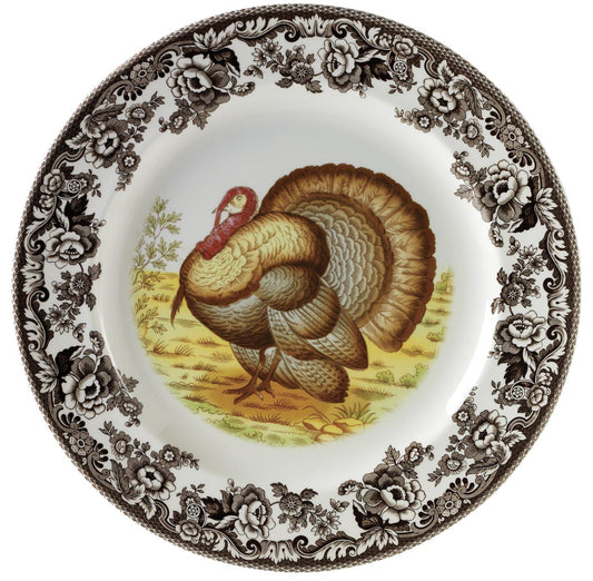 SPD Woodland - Salad Plate 8" - Turkey