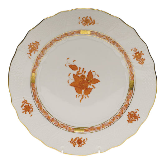 Chinese Bouquet - Rust - Dinner Plate 10.5"