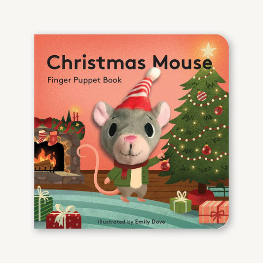 CHB Book - Touch Words - Christmas Mouse: Finger Puppet