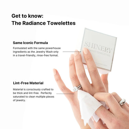 Radiance Jewelry Cleaning Towelettes