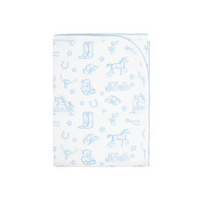 Lone Star Toile - Blanket -