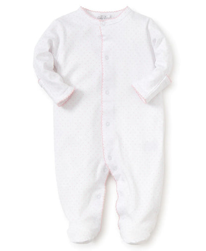 New Kissy Dots - Footie - Pink