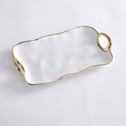 Golden Handles - Small Platter