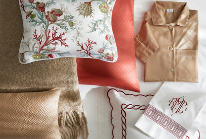 Del Tesoro - Duvet Cover - Coral - Full/Queen