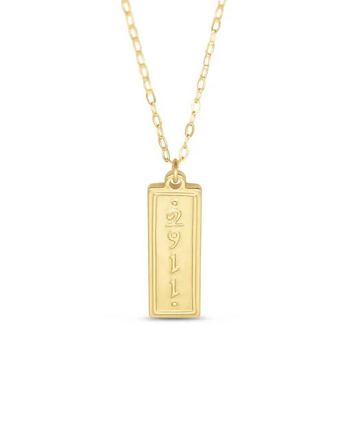 MSJ N Original - Jeremiah 29:11 Necklace 22"