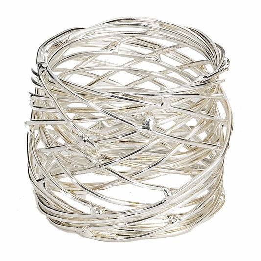 Tara Napkin Ring - Nickel