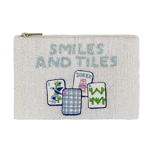 Beaded Bag - Smiles & Tiles
