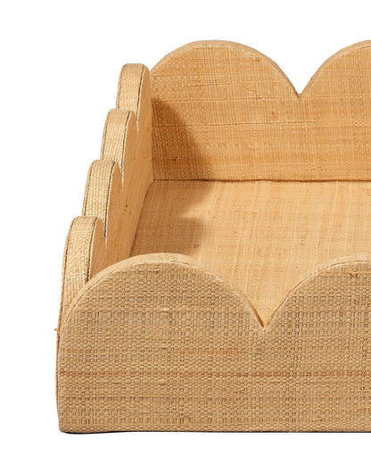 Wonderland Tray Small - Natural 15"