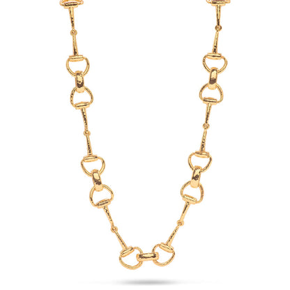 CDW N Equestrian - Snaffle Bit Chain Necklace 20"