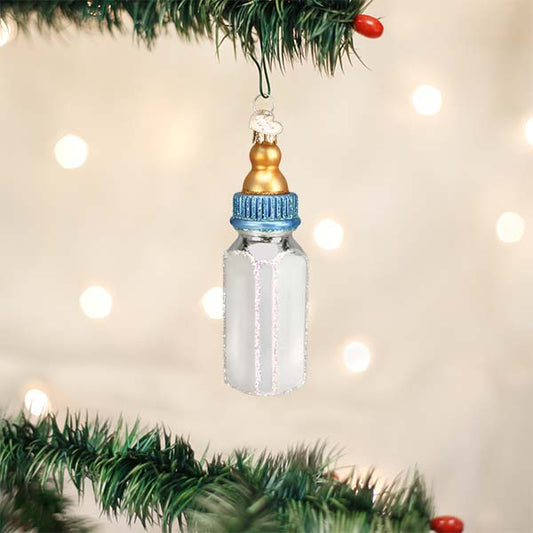 OWC Boy Baby Bottle Ornament
